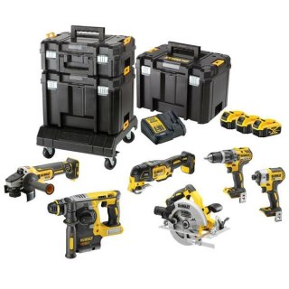 DEWALT ZESTAW COMBO 18V DCK685P3T (DCD796+DCF887+DCH273+DCG405+DCS570+DCS355) 3x5,0Ah TSTAK DEWALT