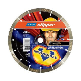 NORTON TARCZA DIAMENTOWA SEGMENTOWA 230mm INVICIBLE CUTS ALL NORTON