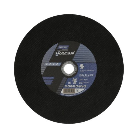 NORTON TARCZA.VULCAN 350 x 3.5 x 32mm A30S DO METALU /10szt.+1 GRATIS NORTON