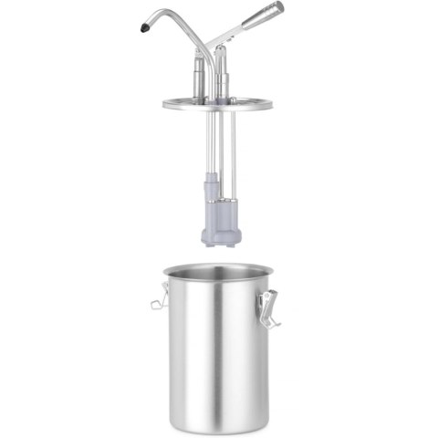 Pojemnik do sosów z dyspenserem STAL 4.5 l - Hendi 558102 Pojemnik do sosów z dyspenserem STAL 4.5 l - Hendi 558102