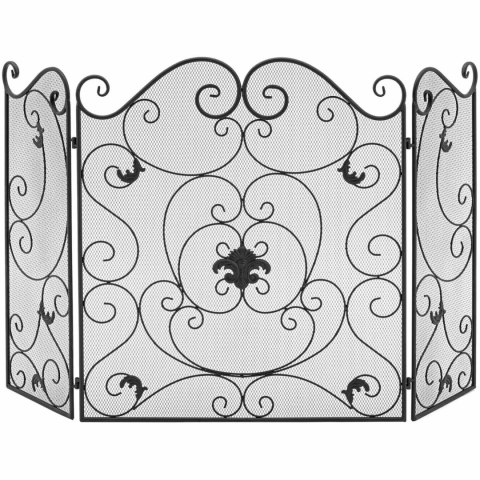 Parawan osłona kominkowa zdobiona 3 cz. 127 x 79 cm Parawan osłona kominkowa zdobiona 3 cz. 127 x 79 cm