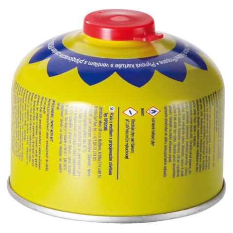 Kartusz wkład nabój gazowy do kuchenki palnika na gaz - gwint 7/16 230g Kartusz wkład nabój gazowy do kuchenki palnika na gaz - gwint 7/16 230g