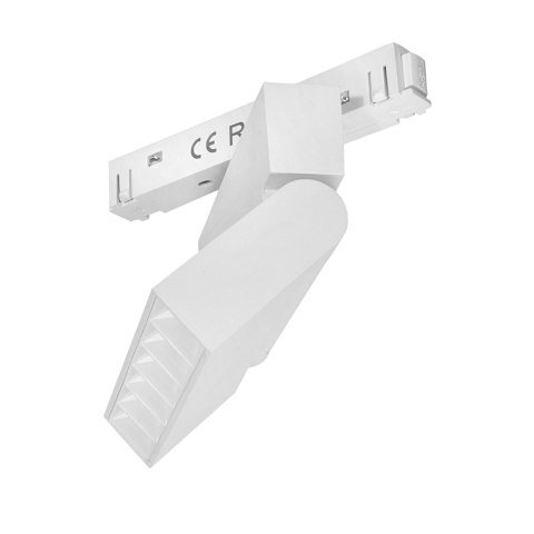 Lampa z diodami do szyn magnetycznych biała łamana 6W 4000K DDCX-GDZD6 - TYP B