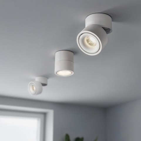 Ruchomy Spot LED EZ-CL06A-12 12W 4000K Biały Ruchomy Spot LED EZ-CL06A-12 12W 4000K Biały