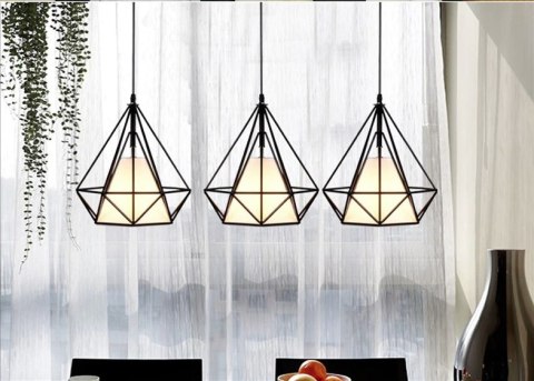 Lampa Loft Diament x3 Prosta Lampa Loft Diament x3 Prosta