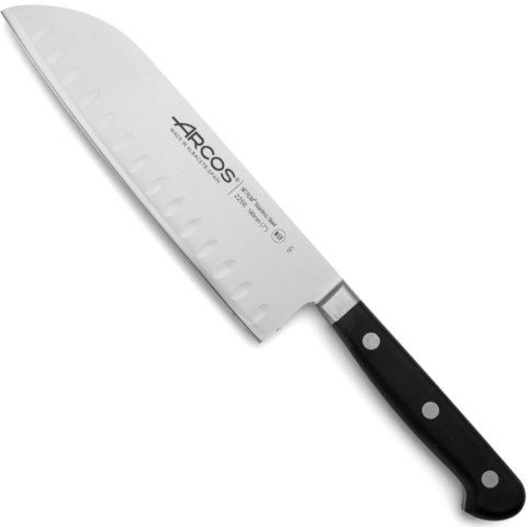 Nóż Santoku ze szlifem kulowym ÓPERA dł. 180/303 mm Nóż Santoku ze szlifem kulowym ÓPERA dł. 180/303 mm