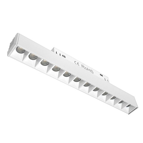 Lampa LED z Diodami Do Szyn Magnetycznych DDCX-GS12-220-TY Tuya 12W Biała CCT Lampa LED z Diodami Do Szyn Magnetycznych DDCX-GS12-220-TY Tuya 12W Biała CCT