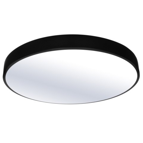 Plafon Natynkowy LED 50cm Okrągły BB02 50W 4000K Czarny Plafon Natynkowy LED 50cm Okrągły BB02 50W 4000K Czarny