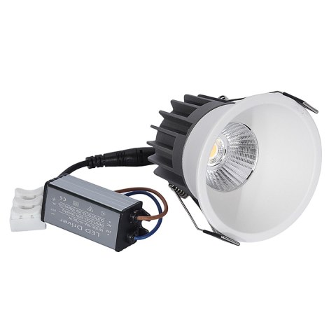 Oprawa wpuszczana Downlight PZE-921 IP44 6W 3000K biały - IP44 Oprawa wpuszczana Downlight PZE-921 IP44 6W 3000K biały - IP44