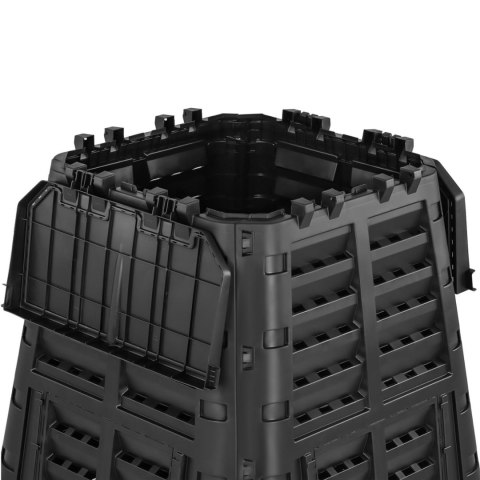 Kompostownik ogrodowy na odpadki organiczne 93 x 93 x 113 cm 740 l Kompostownik ogrodowy na odpadki organiczne 93 x 93 x 113 cm 740 l