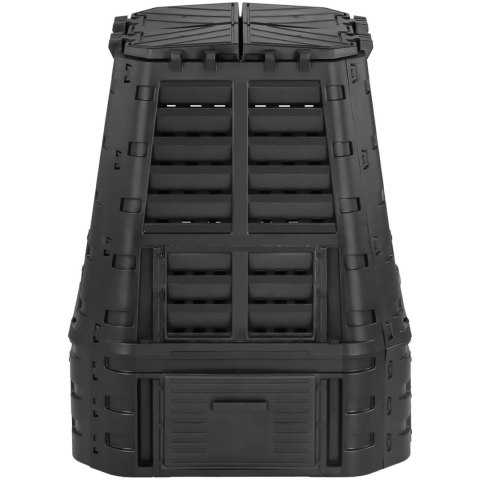 Kompostownik ogrodowy na odpadki organiczne 93 x 93 x 113 cm 740 l Kompostownik ogrodowy na odpadki organiczne 93 x 93 x 113 cm 740 l