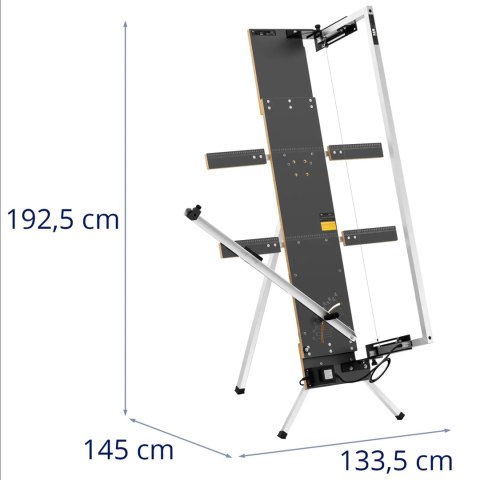 Maszyna przecinarka do styropianu ze stojakiem dł. 1300 mm gł. 330 mm 200 W Maszyna przecinarka do styropianu ze stojakiem dł. 1300 mm gł. 330 mm 200 W