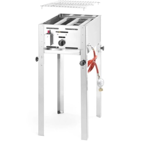 Grill gazowy z patelnią Grill Master Mini 290x480mm 5.8kW- Hendi 154700