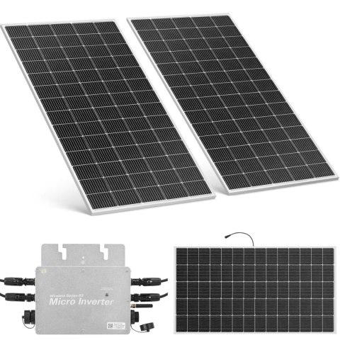 Fotowoltaika balkonowa panele solarne 600 W - zestaw Fotowoltaika balkonowa panele solarne 600 W - zestaw