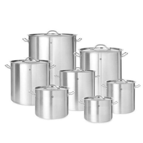 Garnek średni z pokrywką Budget Line 14 l 300x200 - Hendi 832837 Garnek średni z pokrywką Budget Line 14 l 300x200 - Hendi 832837