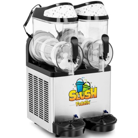 Granitor maszyna do napojów slush sorbetów smoothies podwójna 600 W 2 x 10 l Granitor maszyna do napojów slush sorbetów smoothies podwójna 600 W 2 x 10 l