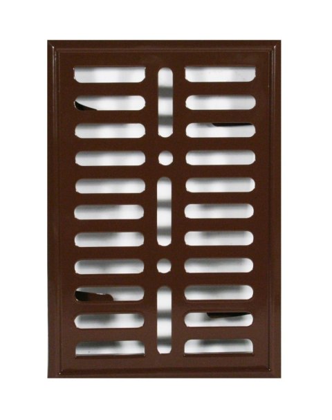KRATKA METALOWA MALOWANA 14*21CM BRĄZOWA UN KRATKA METALOWA MALOWANA 14*21CM BRĄZOWA UN