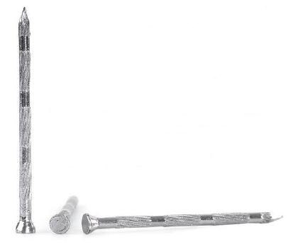 GWOŹDZIE STALOWE UTWARDZANE OCYNKOWANE 2.7*30MM UN GWOŹDZIE STALOWE UTWARDZANE OCYNKOWANE 2.7*30MM UN