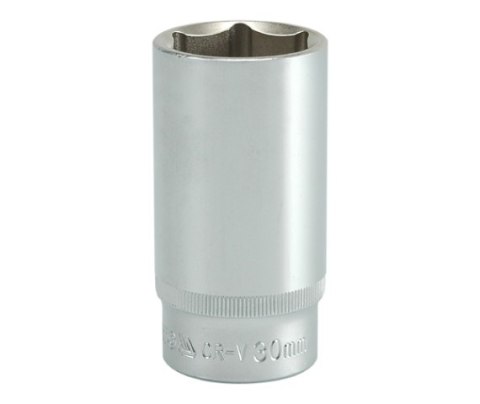 NASADKA DŁUGA 6-KĄTNA CHROMOWANA 1/2'' 30MM YATO