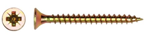 WKRĘT DO DREWNA OCYNK ŻÓŁTY PEŁNY GWINT FHD 3.0*12MM UN WKRĘT DO DREWNA OCYNK ŻÓŁTY PEŁNY GWINT FHD 3.0*12MM UN