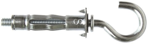 KOŁEK STALOWY MOLLY HAK SUFITOWY 4*38MM UN KOŁEK STALOWY MOLLY HAK SUFITOWY 4*38MM UN