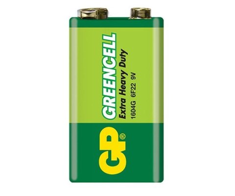 BATERIA GREENCELL 9.0V 1604G GP BATTERY BATERIA GREENCELL 9.0V 1604G GP BATTERY