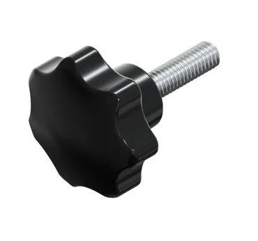 UCHWYT BAKELITOWY Z TRZPIENIEM CZARNY M6*15MM DIN6336L UN UCHWYT BAKELITOWY Z TRZPIENIEM CZARNY M6*15MM DIN6336L UN
