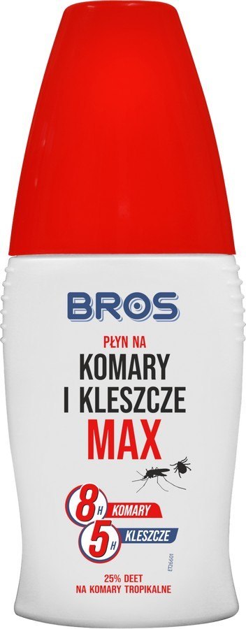 PŁYN NA. KOMARY I KLESZCZE MAX 50 ML BROS PŁYN NA. KOMARY I KLESZCZE MAX 50 ML BROS