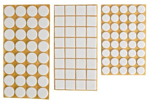 PODKŁADKA FILCOWA BLISTER BRĄZOWA 20*20MM - 20SZT UN PODKŁADKA FILCOWA BLISTER BRĄZOWA 20*20MM - 20SZT UN