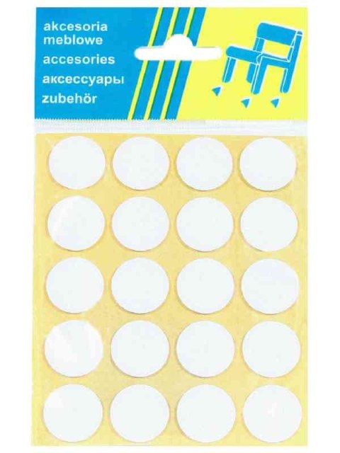 PODKŁADKA FILCOWA BLISTER BRĄZOWA FI 20MM - 20SZT UN PODKŁADKA FILCOWA BLISTER BRĄZOWA FI 20MM - 20SZT UN