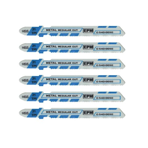 BRZESZCZOT DO WYRZYNARKI 51MM 21TPI METAL T118A 5 SZTUK EPM BRZESZCZOT DO WYRZYNARKI 51MM 21TPI METAL T118A 5 SZTUK EPM