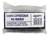 GĄBKA CZYSZCZĄCA DO RUR MIEDZIANYCH 60*150MM 10 LISTKÓW AGAM GĄBKA CZYSZCZĄCA DO RUR MIEDZIANYCH 60*150MM 10 LISTKÓW AGAM