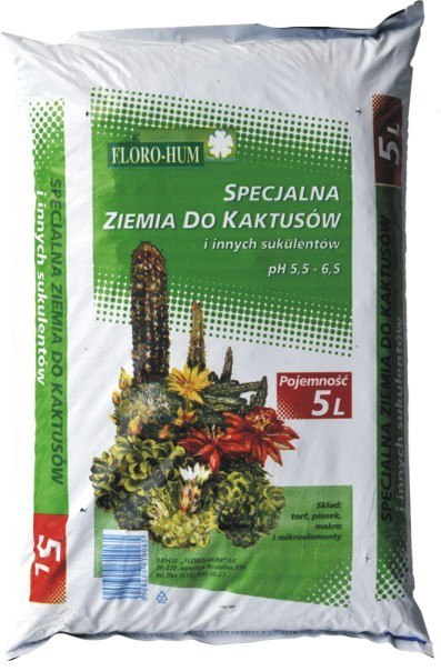 ZIEMIA - DO KAKTUSÓW - 5 L. UN ZIEMIA - DO KAKTUSÓW - 5 L. UN