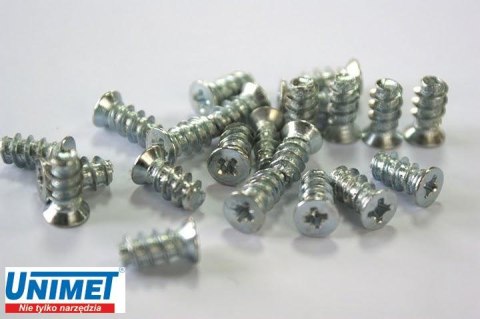 EUROWKRĘT STOŻKOWY OCYNKOWANY 6.3*13MM UN EUROWKRĘT STOŻKOWY OCYNKOWANY 6.3*13MM UN