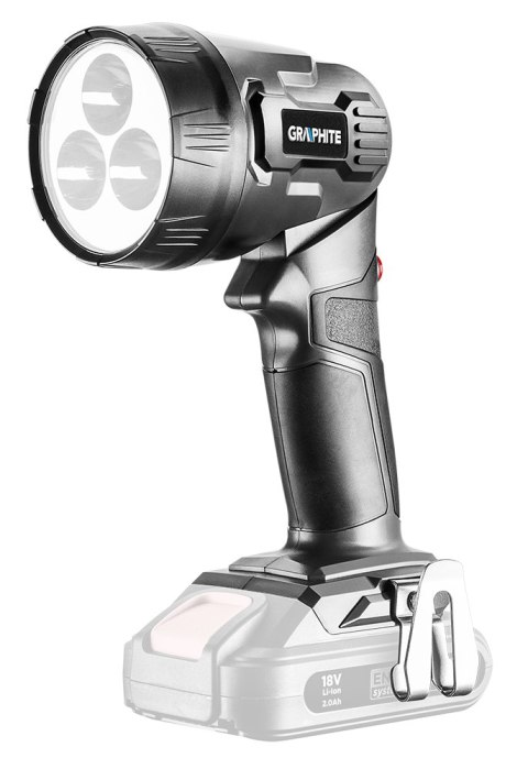 LATARKA AKUMULATOROWA ENERGY+ 18V LI-ION BEZ AKUMULATORA GRAPHITE LATARKA AKUMULATOROWA ENERGY+ 18V LI-ION BEZ AKUMULATORA GRAPHITE