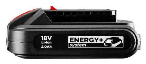 AKUMULATOR ENERGY+ 18V LI-ION 2.0AH GRAPHITE