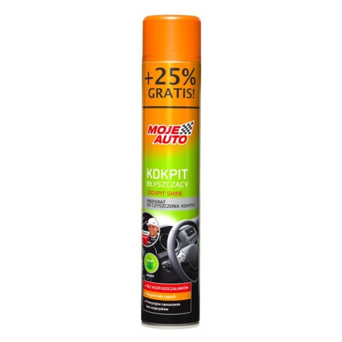 KOKPIT BŁYSZCZĄCY JABŁKO 600ML MOJE AUTO KOKPIT BŁYSZCZĄCY JABŁKO 600ML MOJE AUTO