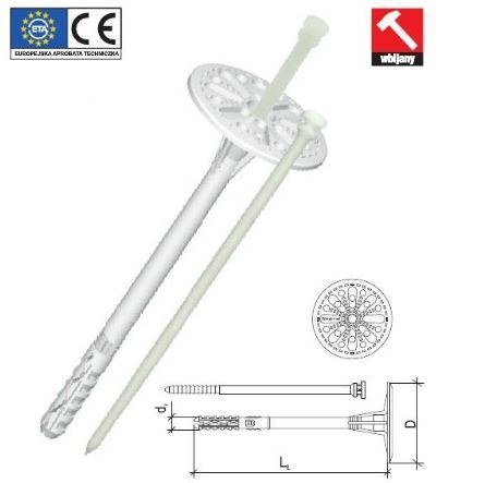 KOŁEK DO IZOLACJI TRZPIEŃ Z TWORZYWA 10*200MM UN KOŁEK DO IZOLACJI TRZPIEŃ Z TWORZYWA 10*200MM UN