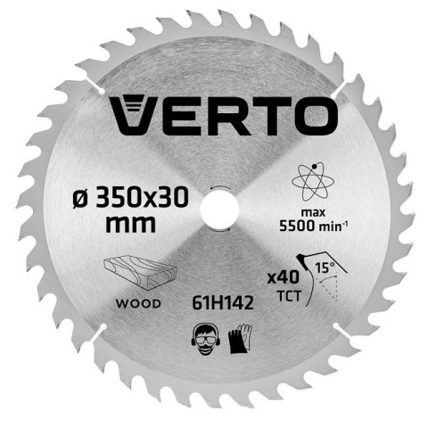 PIŁA 350*30MM 40Z VERTO PIŁA 350*30MM 40Z VERTO