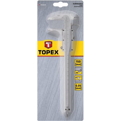 SUWMIARKA 150MM 0.05MM TOPEX SUWMIARKA 150MM 0.05MM TOPEX