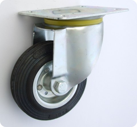 KOŁO METAL-GUMA 125MM OBUDOWA SKRĘTNA 22 UN KOŁO METAL-GUMA 125MM OBUDOWA SKRĘTNA 22 UN