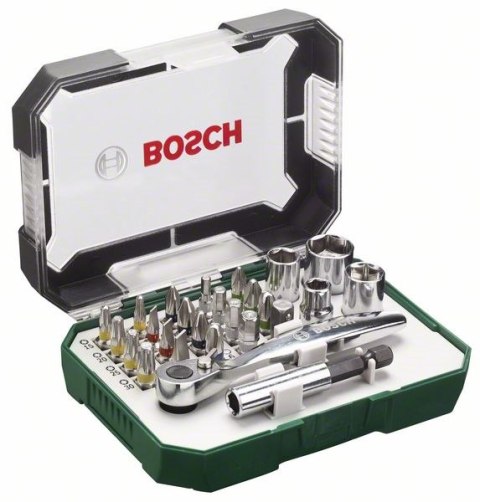ZESTAW BITÓW Z GRZECHOTKĄ 26 SZT. BOSCH ZESTAW BITÓW Z GRZECHOTKĄ 26 SZT. BOSCH