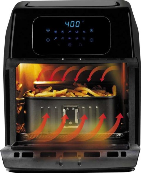 FRYTKOWNICA BEZTŁUSZCZOWA, PIEKARNIK 12L 1800W LUND