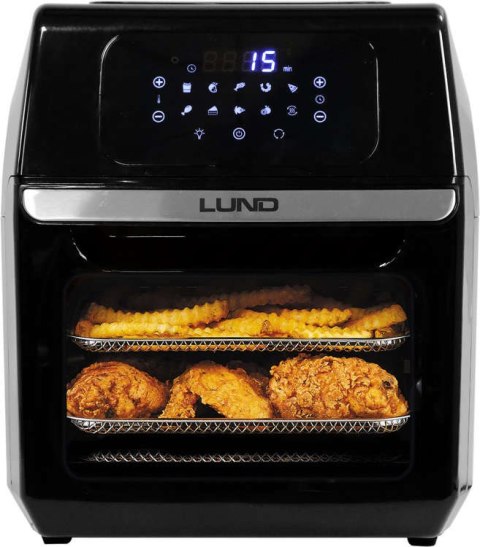 FRYTKOWNICA BEZTŁUSZCZOWA, PIEKARNIK 12L 1800W LUND
