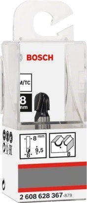 FREZ DO ŻŁOBIEŃ 8*8*40MM BOSCH FREZ DO ŻŁOBIEŃ 8*8*40MM BOSCH