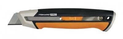 NÓŻ UNIWERSALNY CARBONMAX Z OSTRZEM ŁAM. 25MM FISKARS NÓŻ UNIWERSALNY CARBONMAX Z OSTRZEM ŁAM. 25MM FISKARS